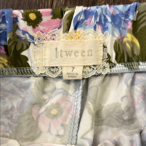 Btween Floral Kids Shorts - Multicolor - Picture 4 of 6